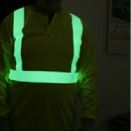 Allure Glow - Safety Fitting - Fire retardant glow in the dark fabric strip